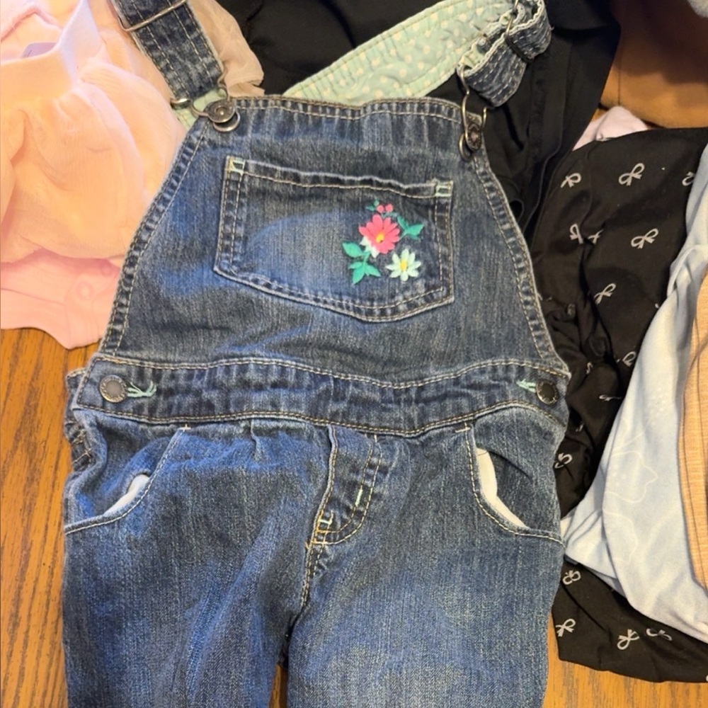 Denim Overalls pants 2t